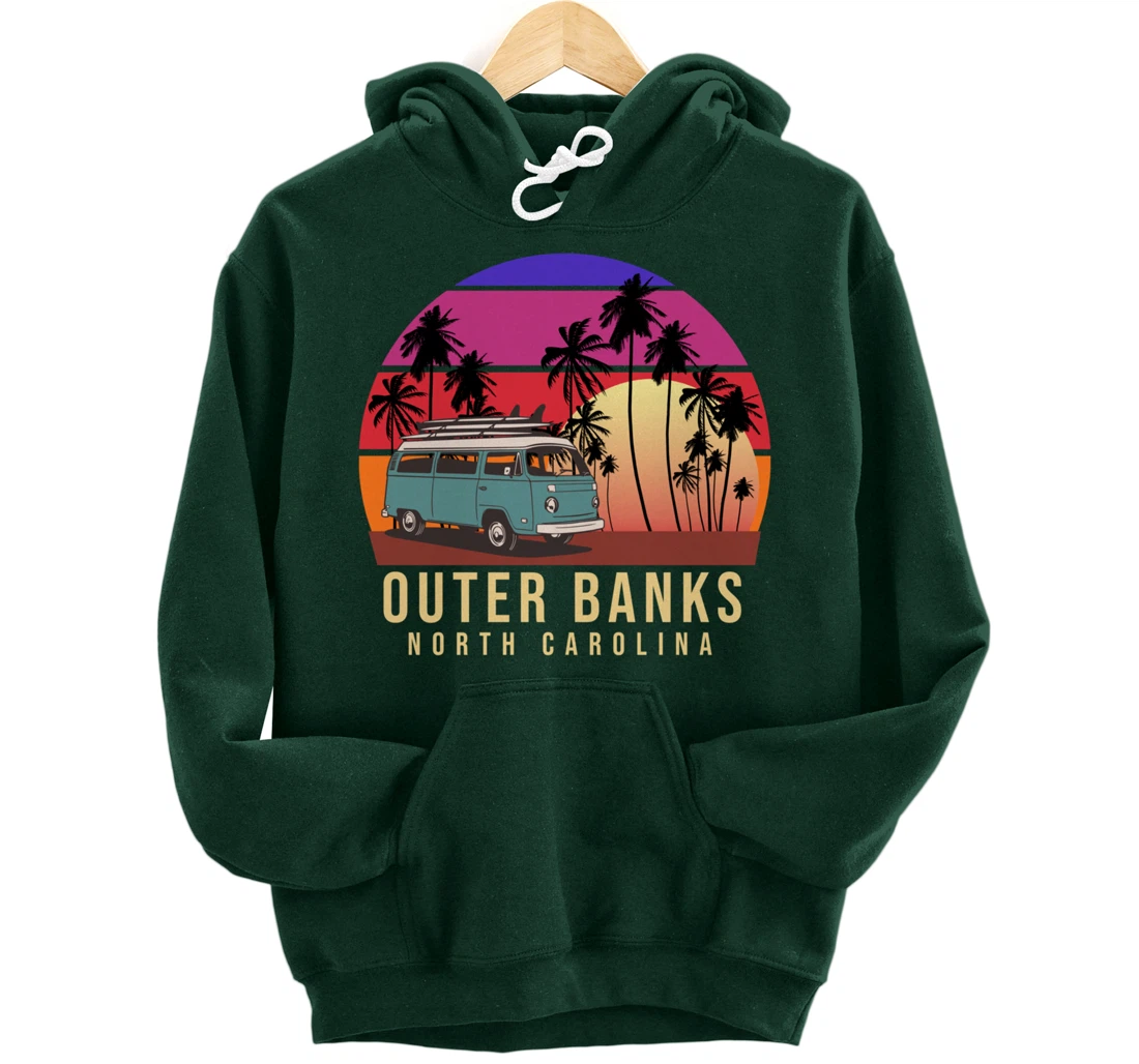 Outer Banks Retro Vintage Pullover Hoodie