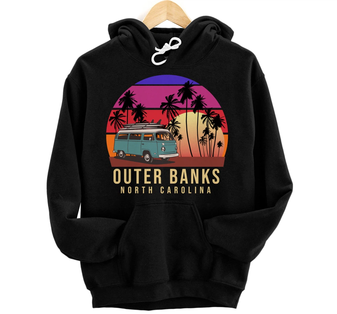 Outer Banks Retro Vintage Pullover Hoodie