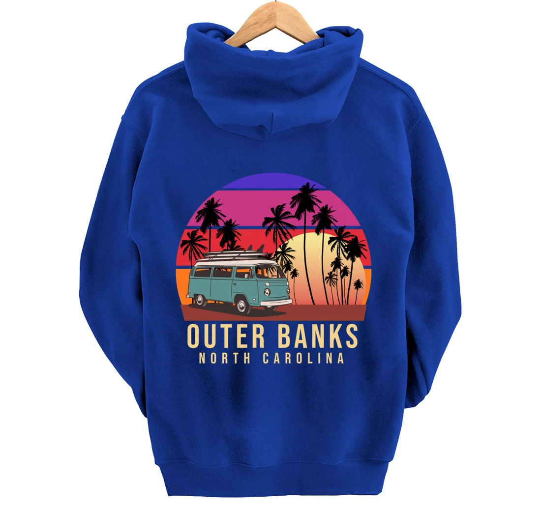 Outer Banks Retro Vintage Pullover Hoodie