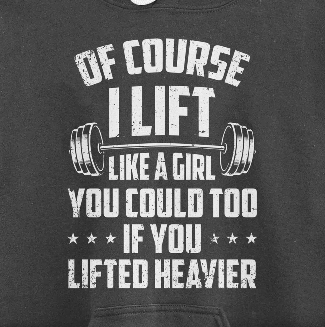 Female Weightlifter Gift - Lift Like a Girl Pullover Hoodie