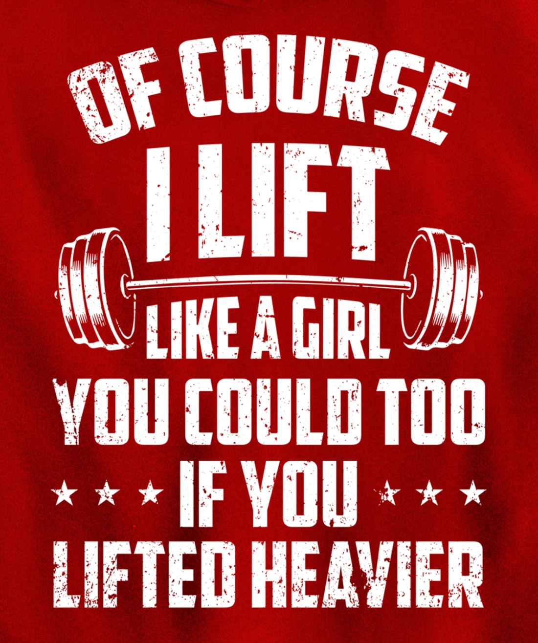 Female Weightlifter Gift - Lift Like a Girl Pullover Hoodie