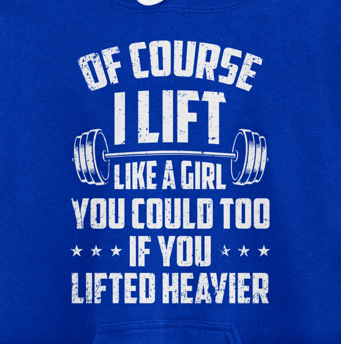 Female Weightlifter Gift - Lift Like a Girl Pullover Hoodie