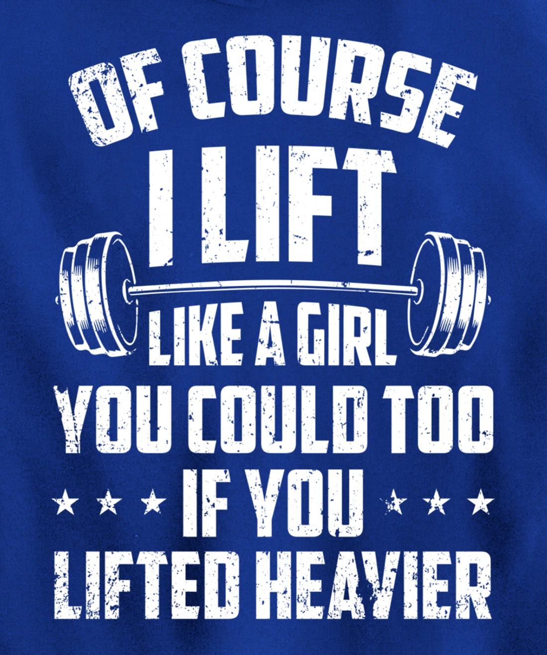 Female Weightlifter Gift - Lift Like a Girl Pullover Hoodie