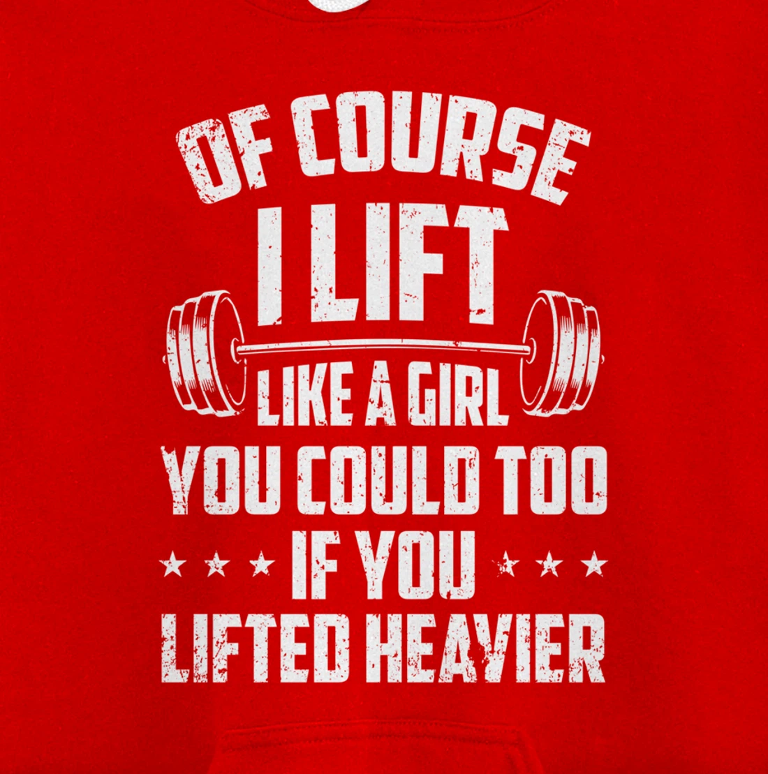 Female Weightlifter Gift - Lift Like a Girl Pullover Hoodie