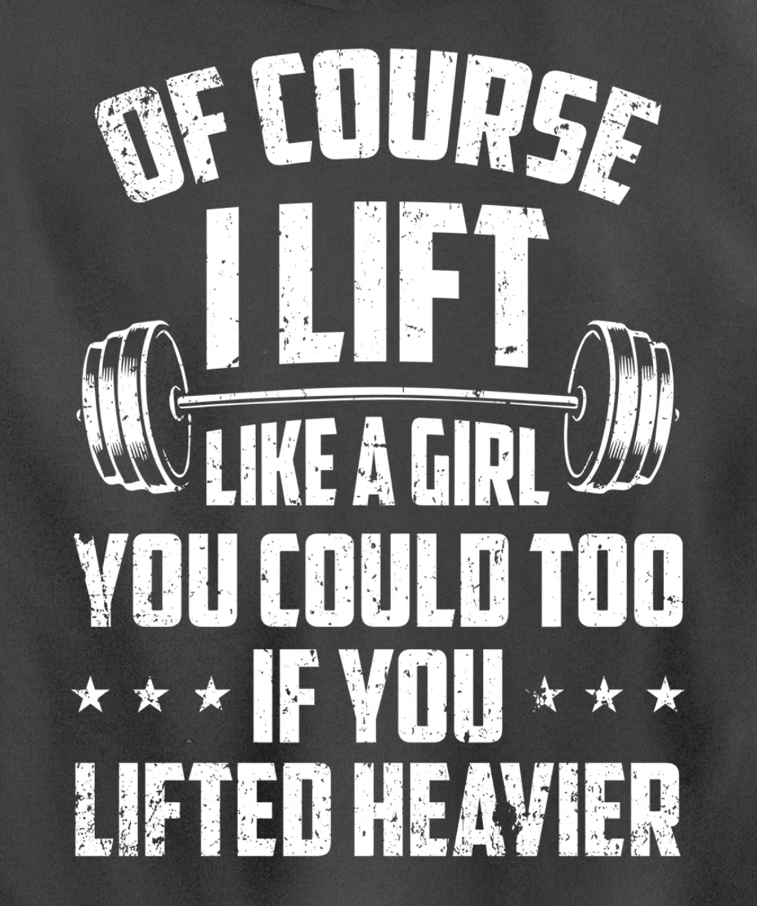 Female Weightlifter Gift - Lift Like a Girl Pullover Hoodie