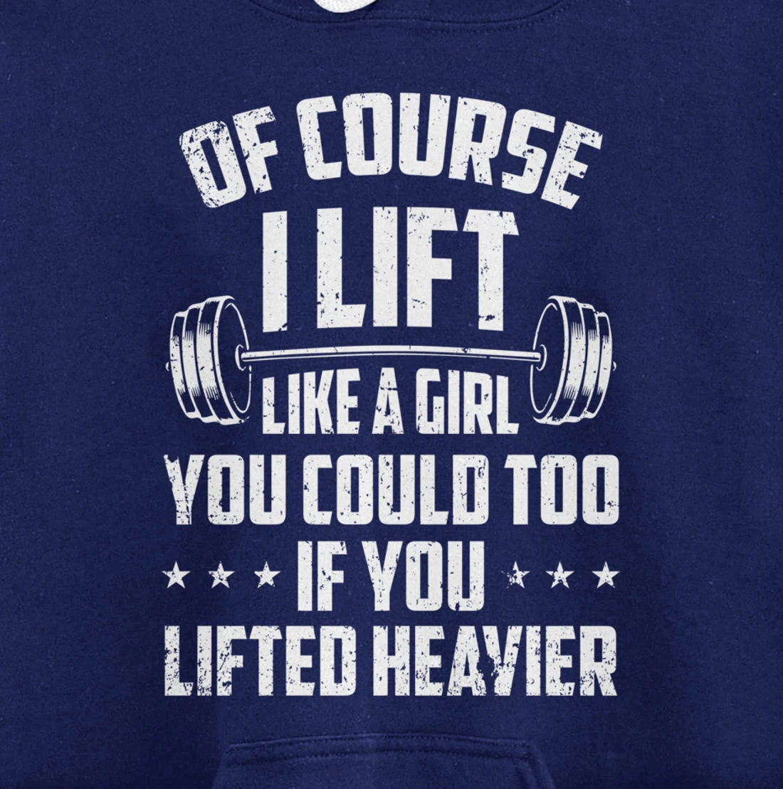 Female Weightlifter Gift - Lift Like a Girl Pullover Hoodie