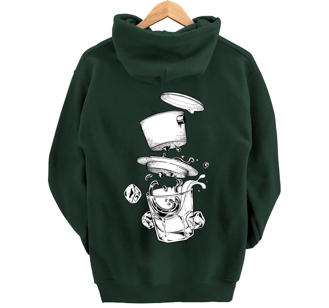 Vietnamese Coffee Art Unique Design Vietnam Gift cafe sua da Pullover Hoodie