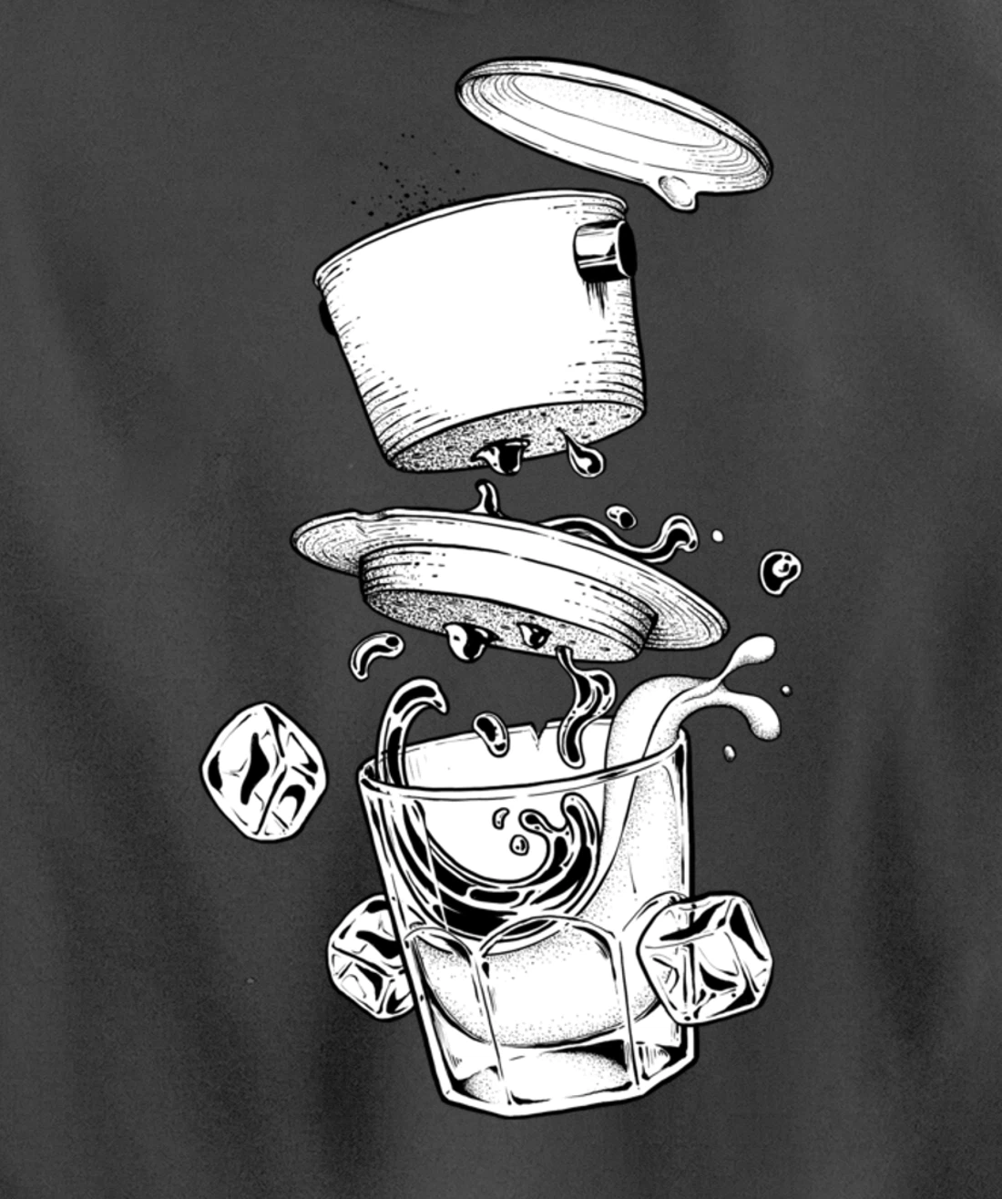 Vietnamese Coffee Art Unique Design Vietnam Gift cafe sua da Pullover Hoodie