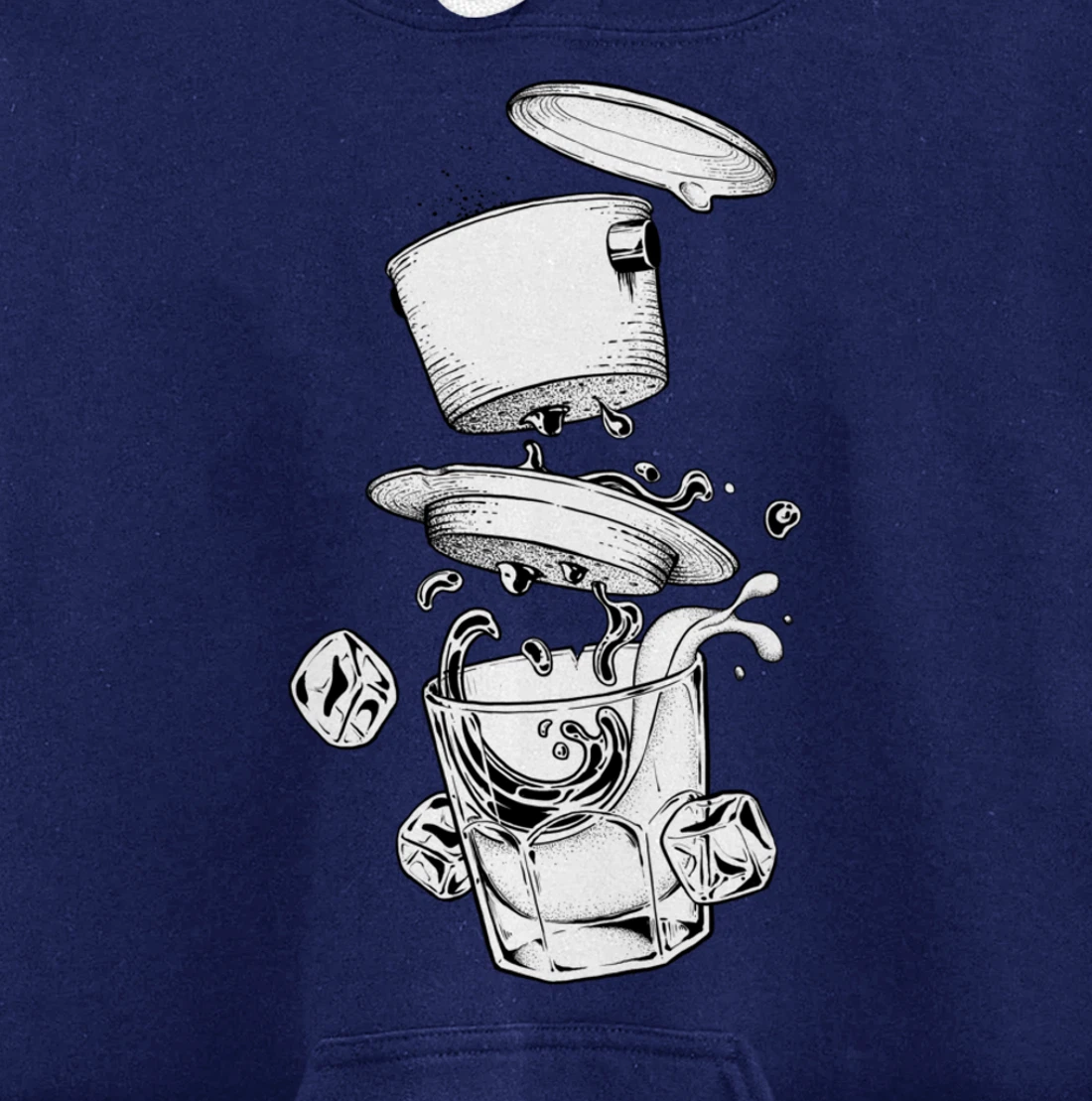 Vietnamese Coffee Art Unique Design Vietnam Gift cafe sua da Pullover Hoodie