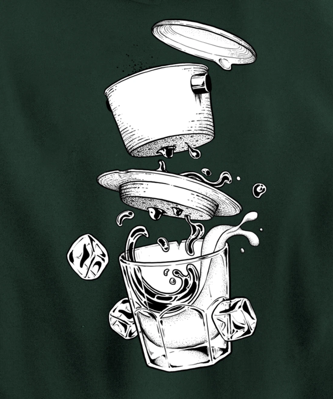 Vietnamese Coffee Art Unique Design Vietnam Gift cafe sua da Pullover Hoodie