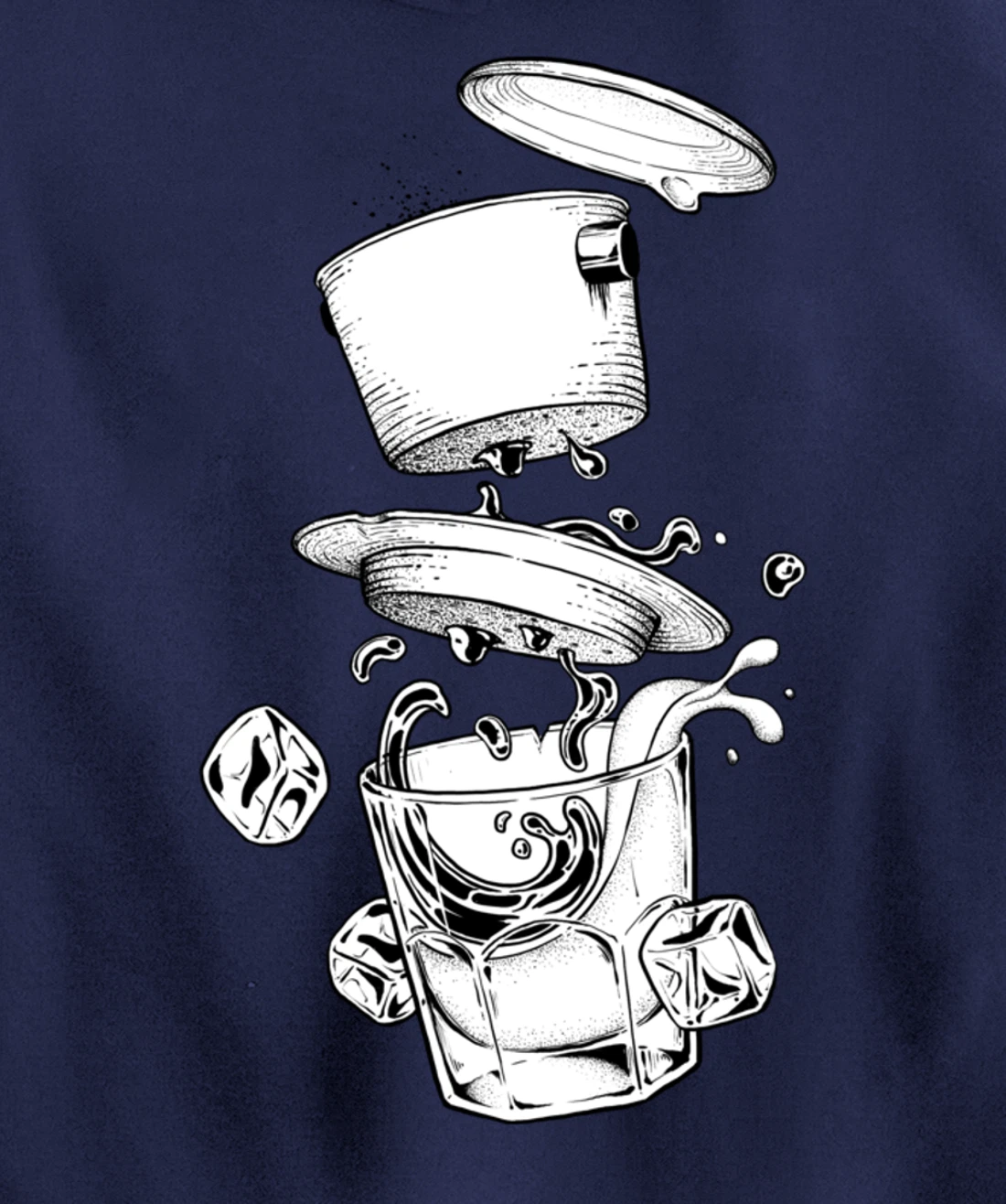 Vietnamese Coffee Art Unique Design Vietnam Gift cafe sua da Pullover Hoodie