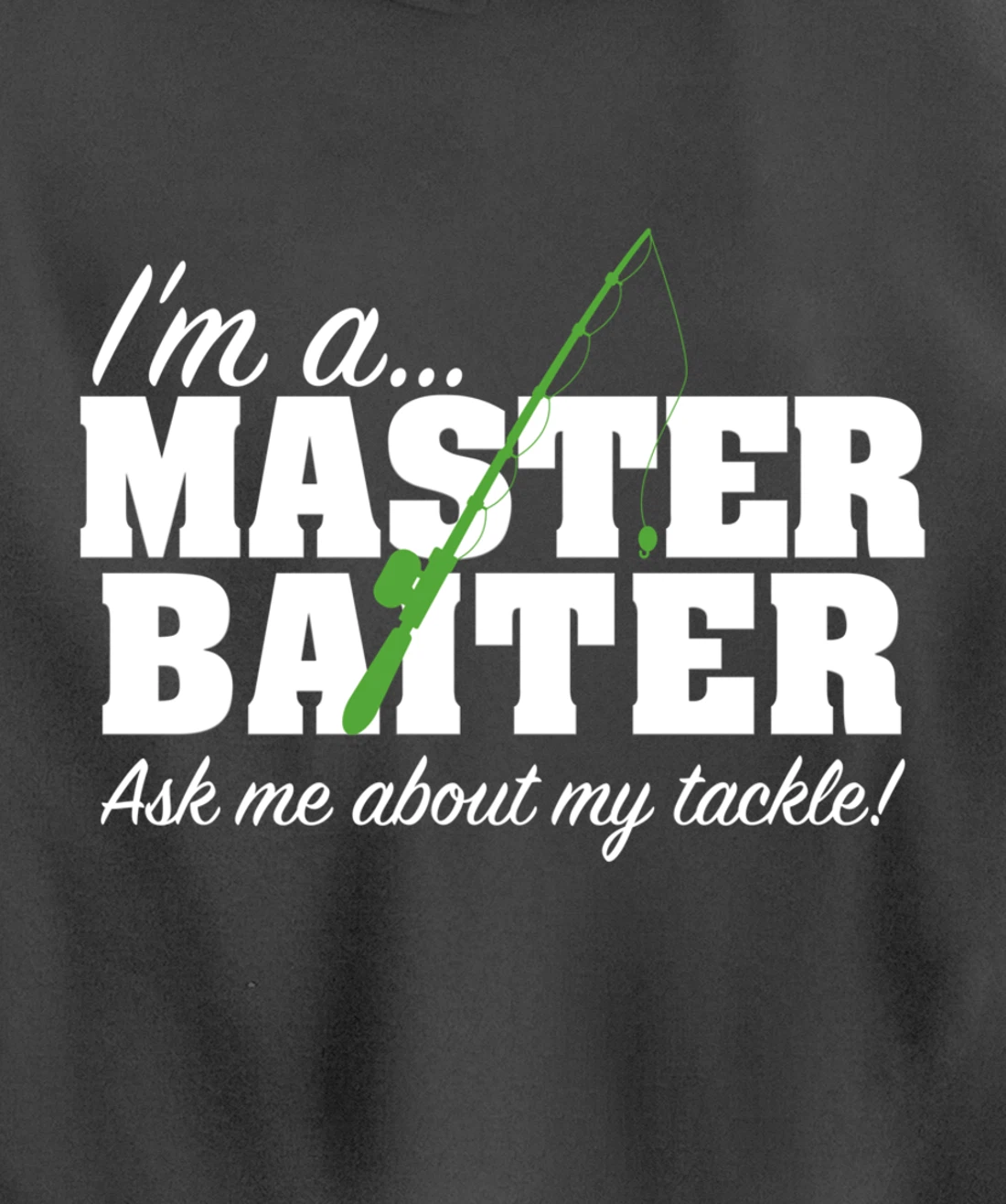 Master Baiter Funny Fishing Fisherman Fish Matching Couples Pullover Hoodie
