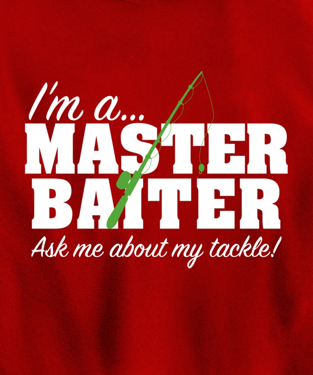 Master Baiter Funny Fishing Fisherman Fish Matching Couples Pullover Hoodie