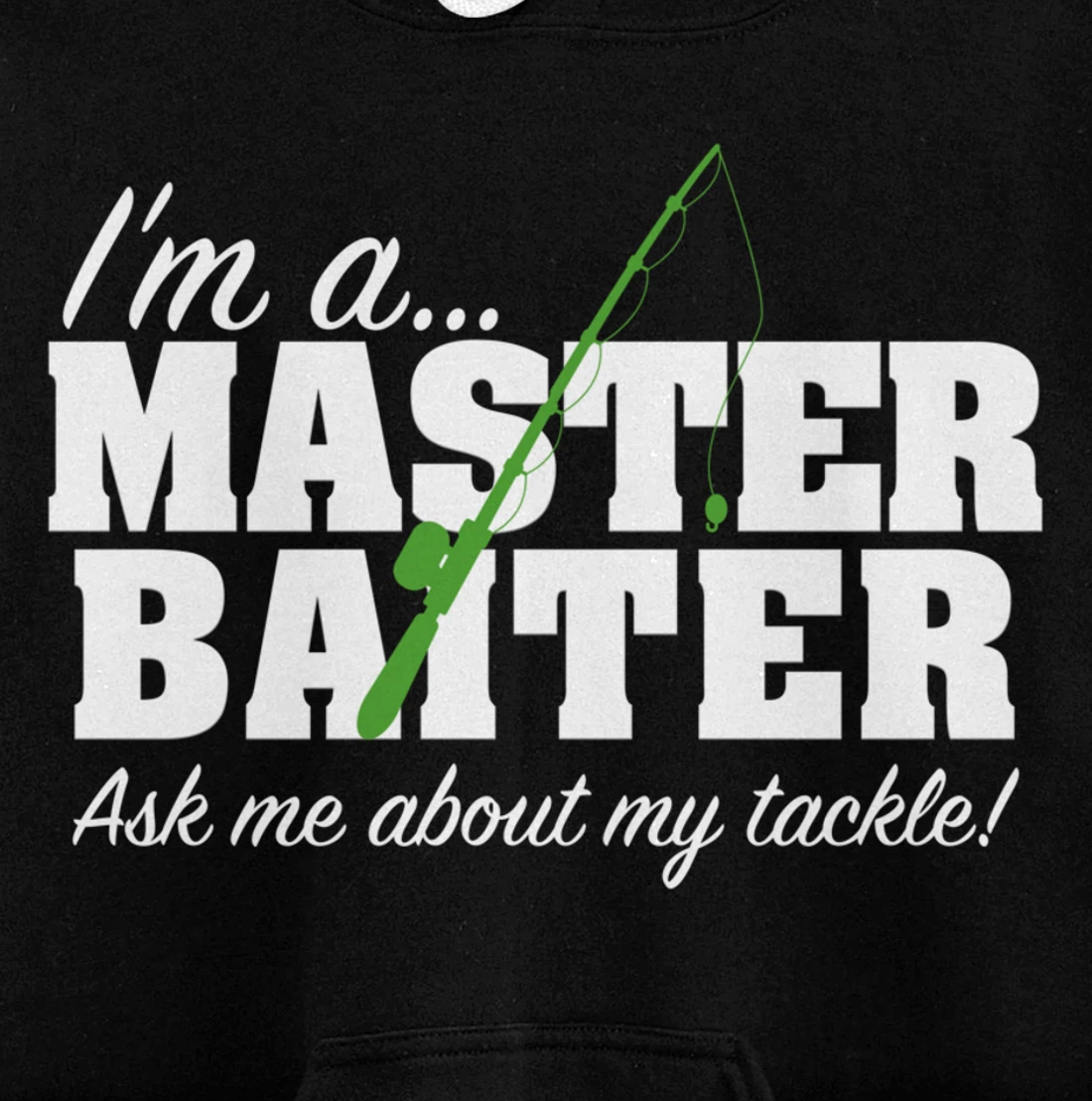 Master Baiter Funny Fishing Fisherman Fish Matching Couples Pullover Hoodie