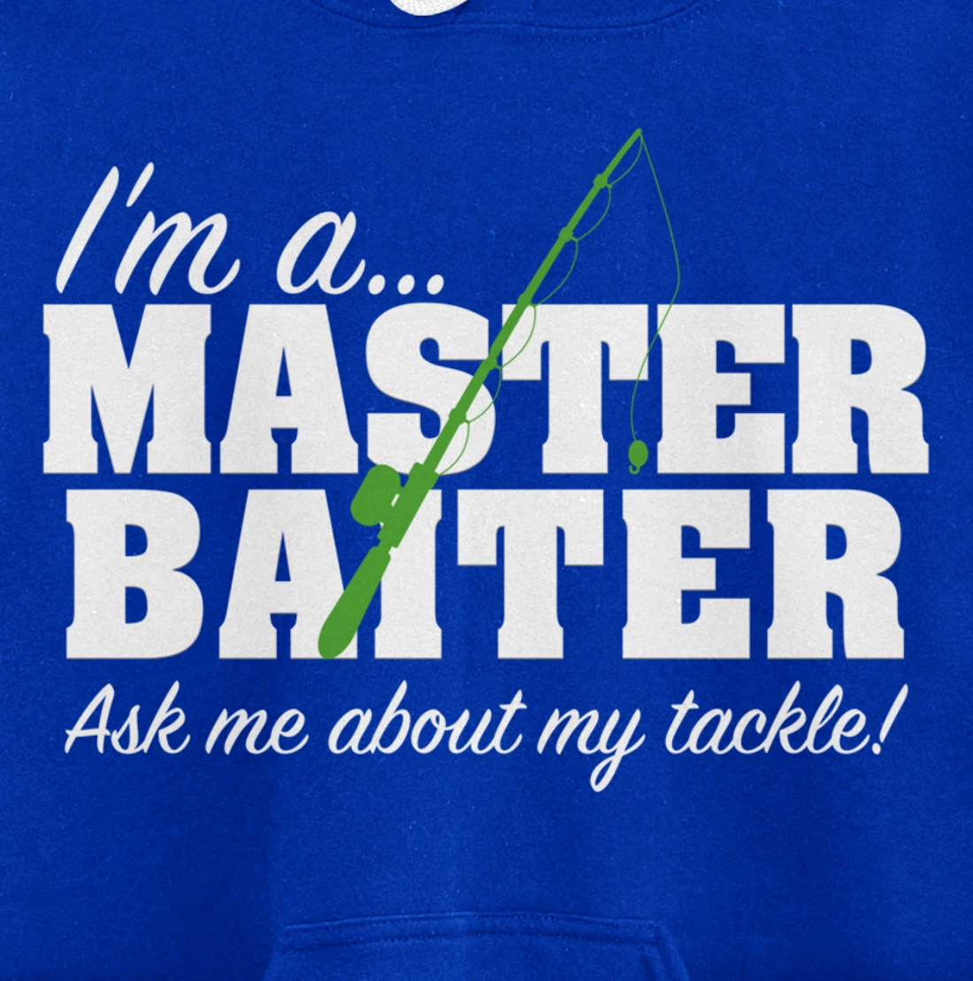 Master Baiter Funny Fishing Fisherman Fish Matching Couples Pullover Hoodie