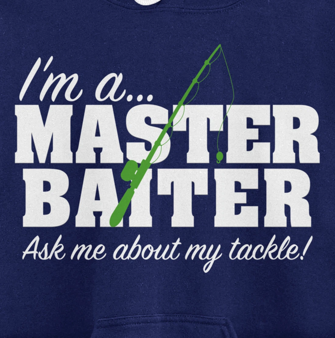 Master Baiter Funny Fishing Fisherman Fish Matching Couples Pullover Hoodie