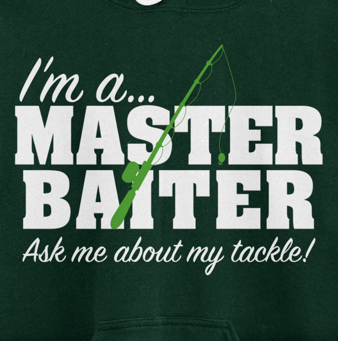 Master Baiter Funny Fishing Fisherman Fish Matching Couples Pullover Hoodie