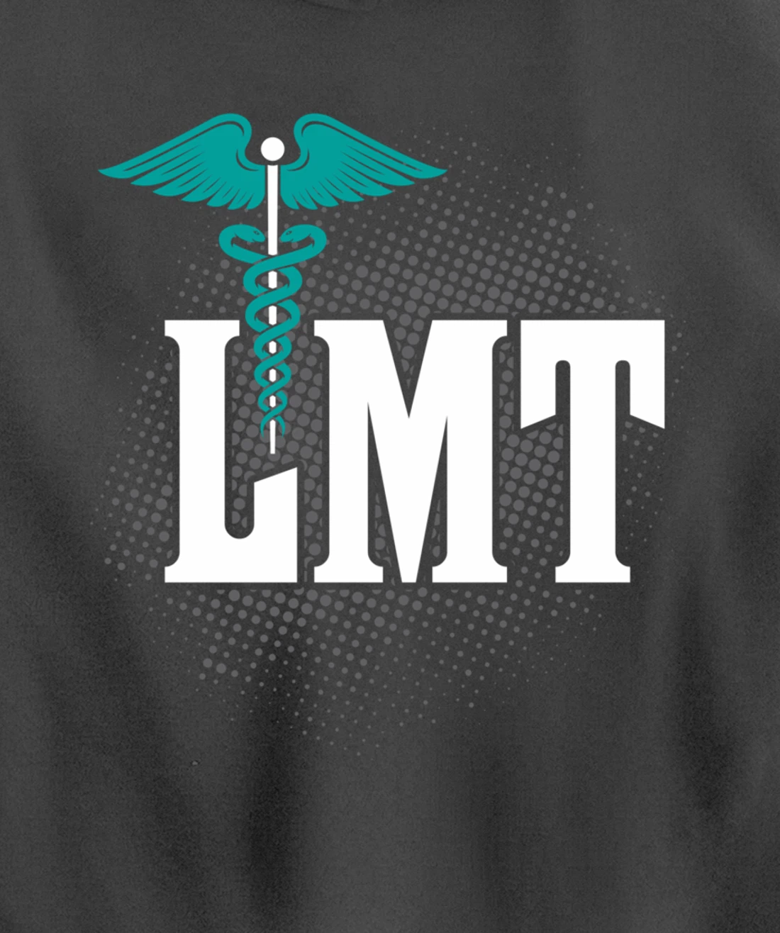LMT Licensed Massage Therapist Caduceus Gift Pullover Hoodie