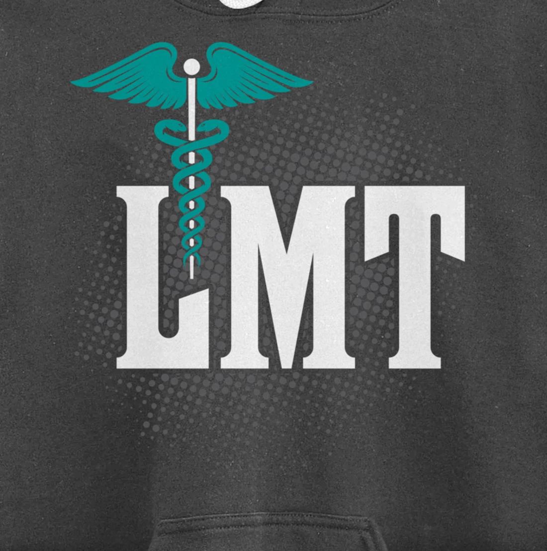 LMT Licensed Massage Therapist Caduceus Gift Pullover Hoodie