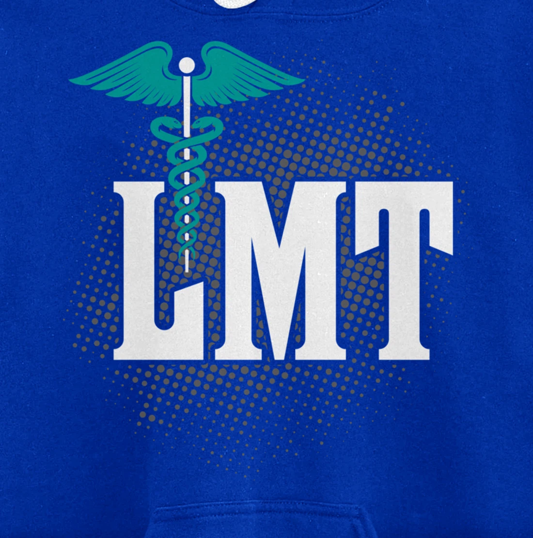 LMT Licensed Massage Therapist Caduceus Gift Pullover Hoodie