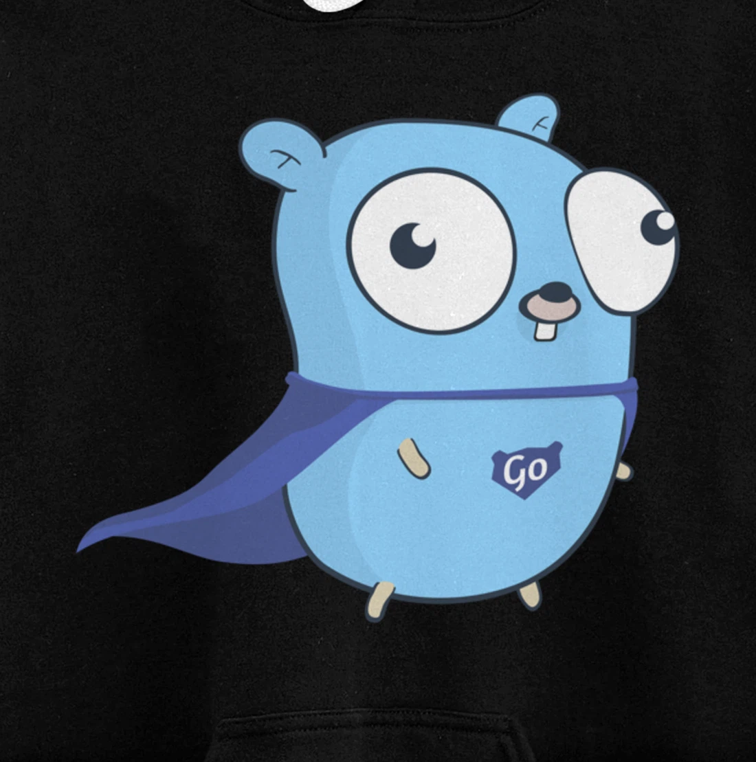 Developer Go Super Golang Pullover Hoodie