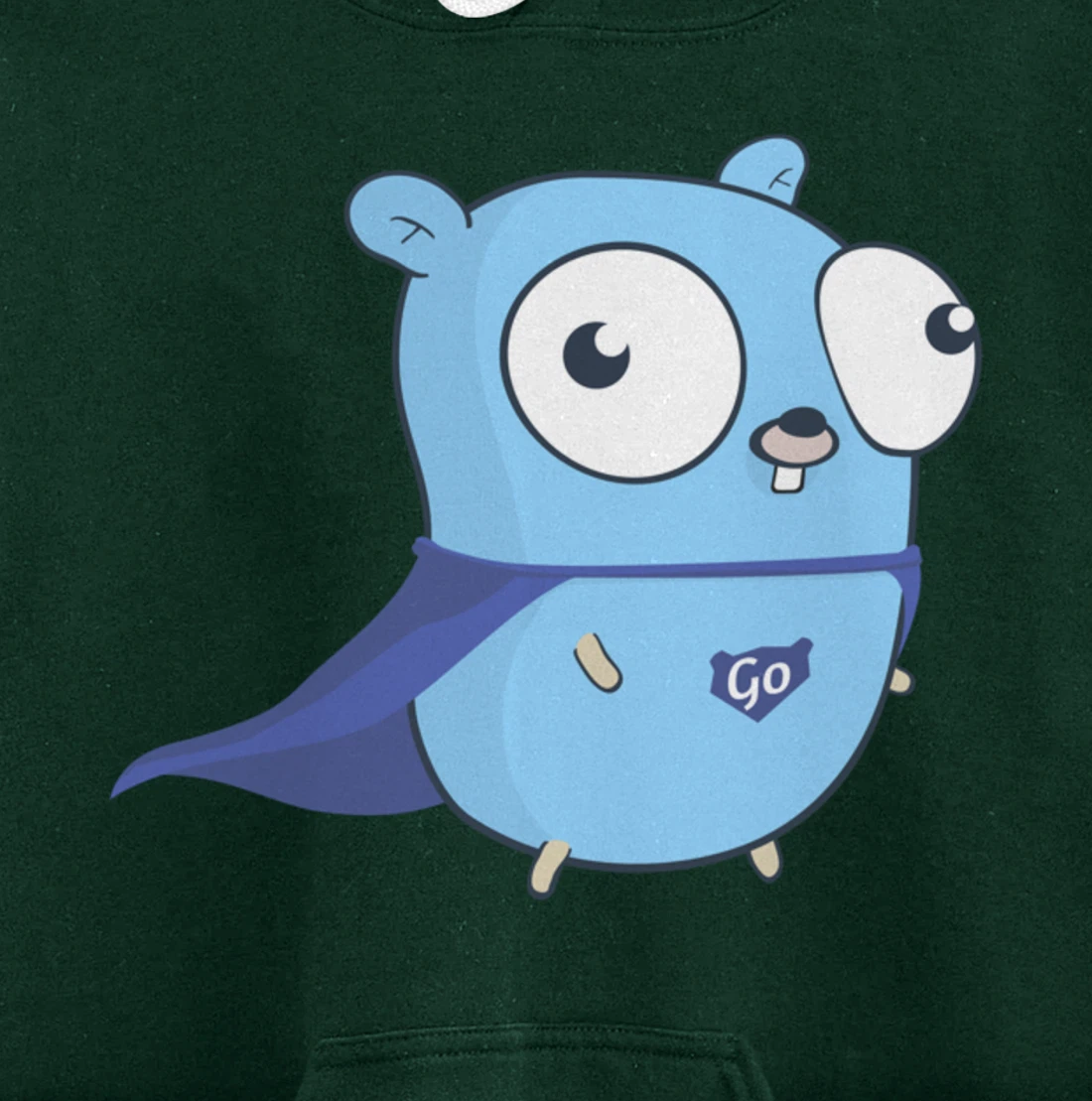 Developer Go Super Golang Pullover Hoodie