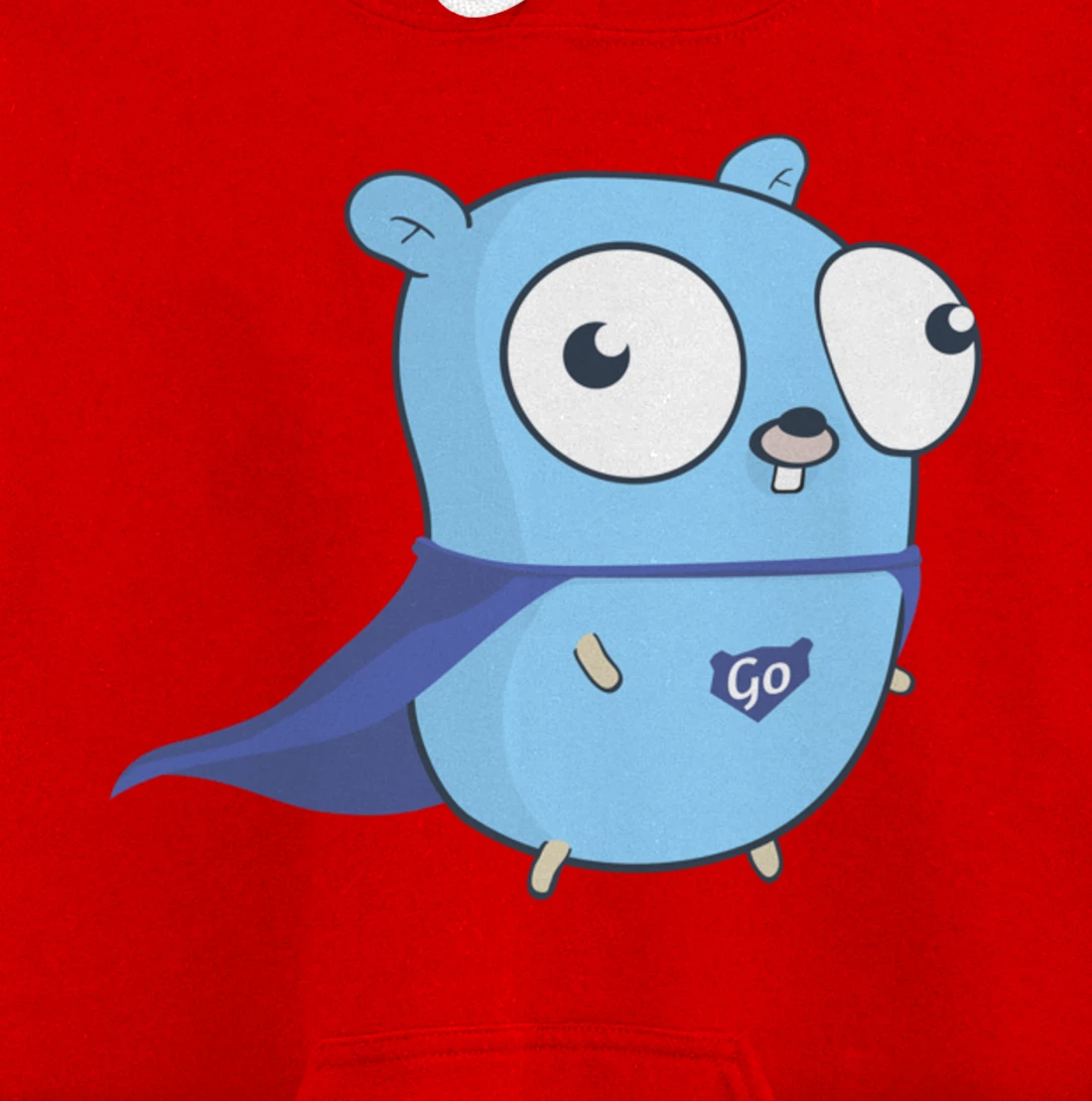 Developer Go Super Golang Pullover Hoodie