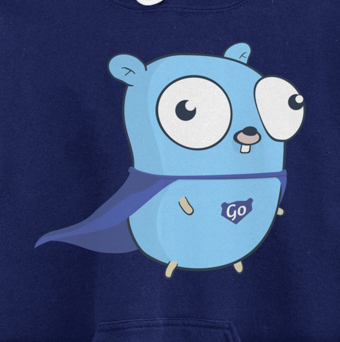 Developer Go Super Golang Pullover Hoodie