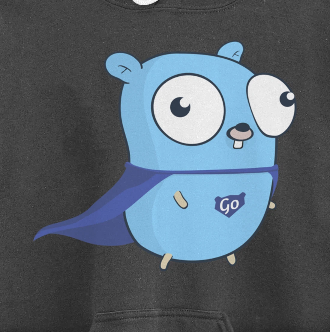 Developer Go Super Golang Pullover Hoodie
