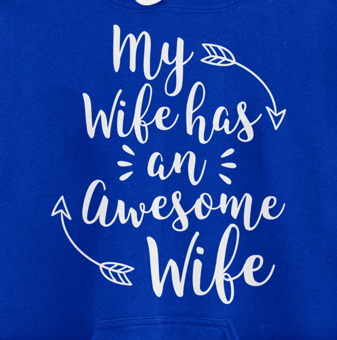 My Wife Has An Awesome Wife Matching Lesbian Couple Pullover Hoodie
