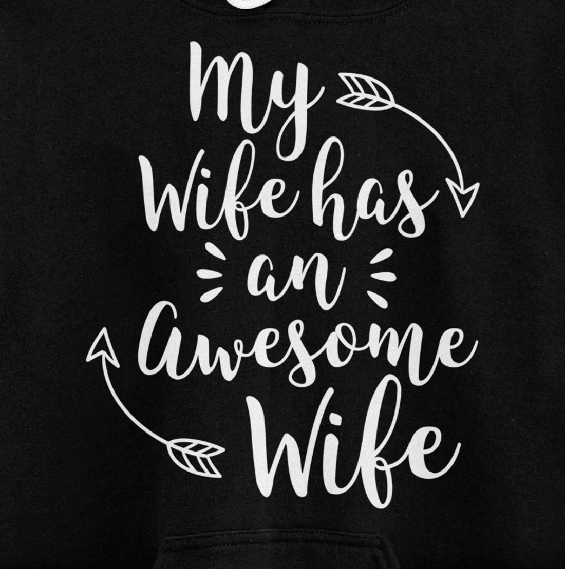 My Wife Has An Awesome Wife Matching Lesbian Couple Pullover Hoodie