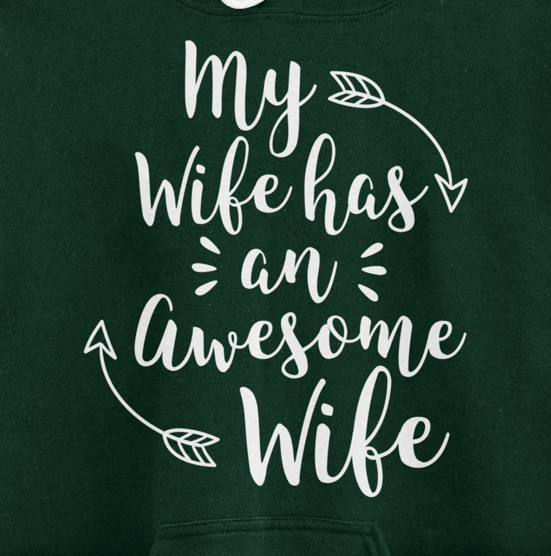 My Wife Has An Awesome Wife Matching Lesbian Couple Pullover Hoodie