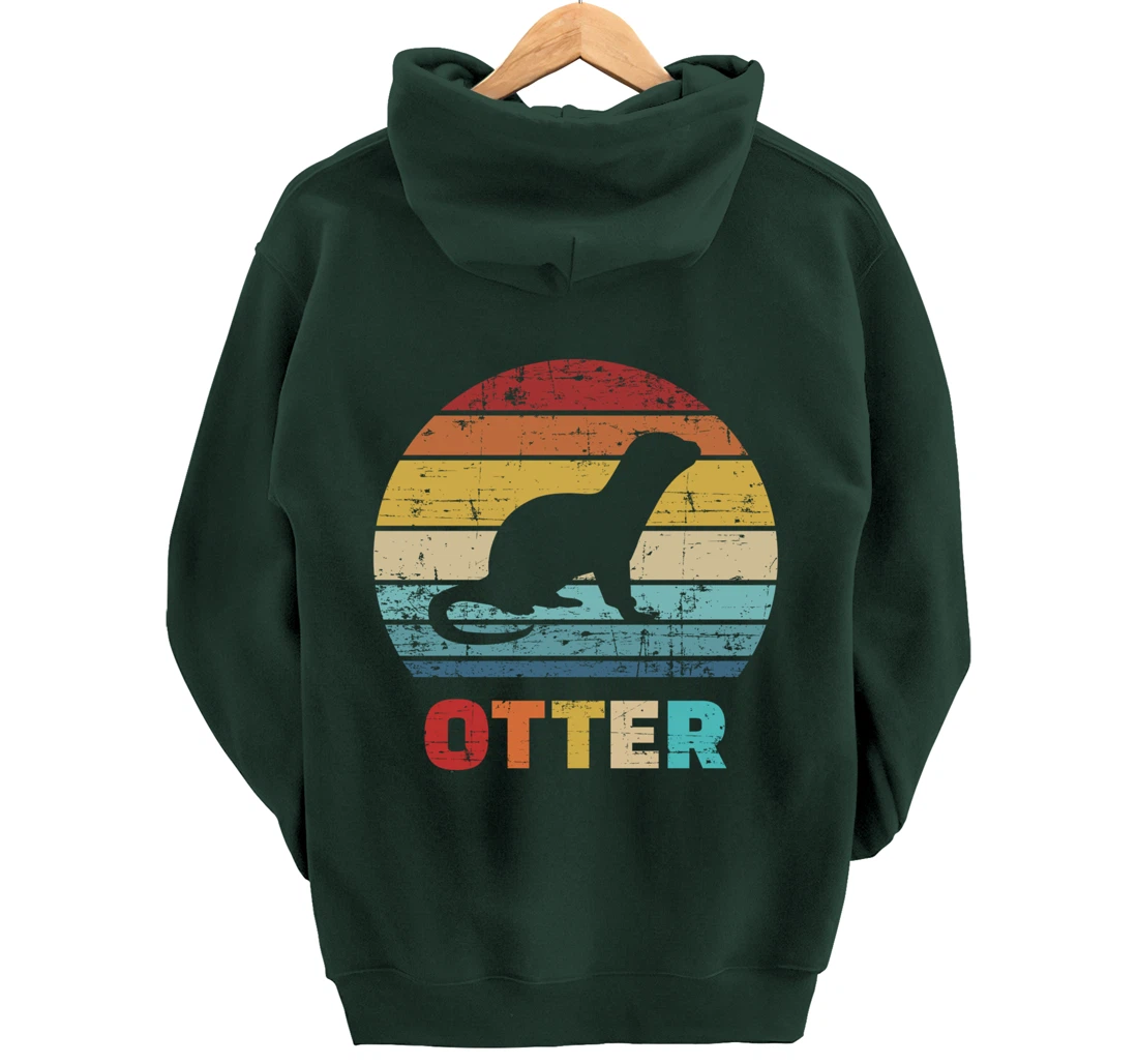 Otter vintage Pullover Hoodie