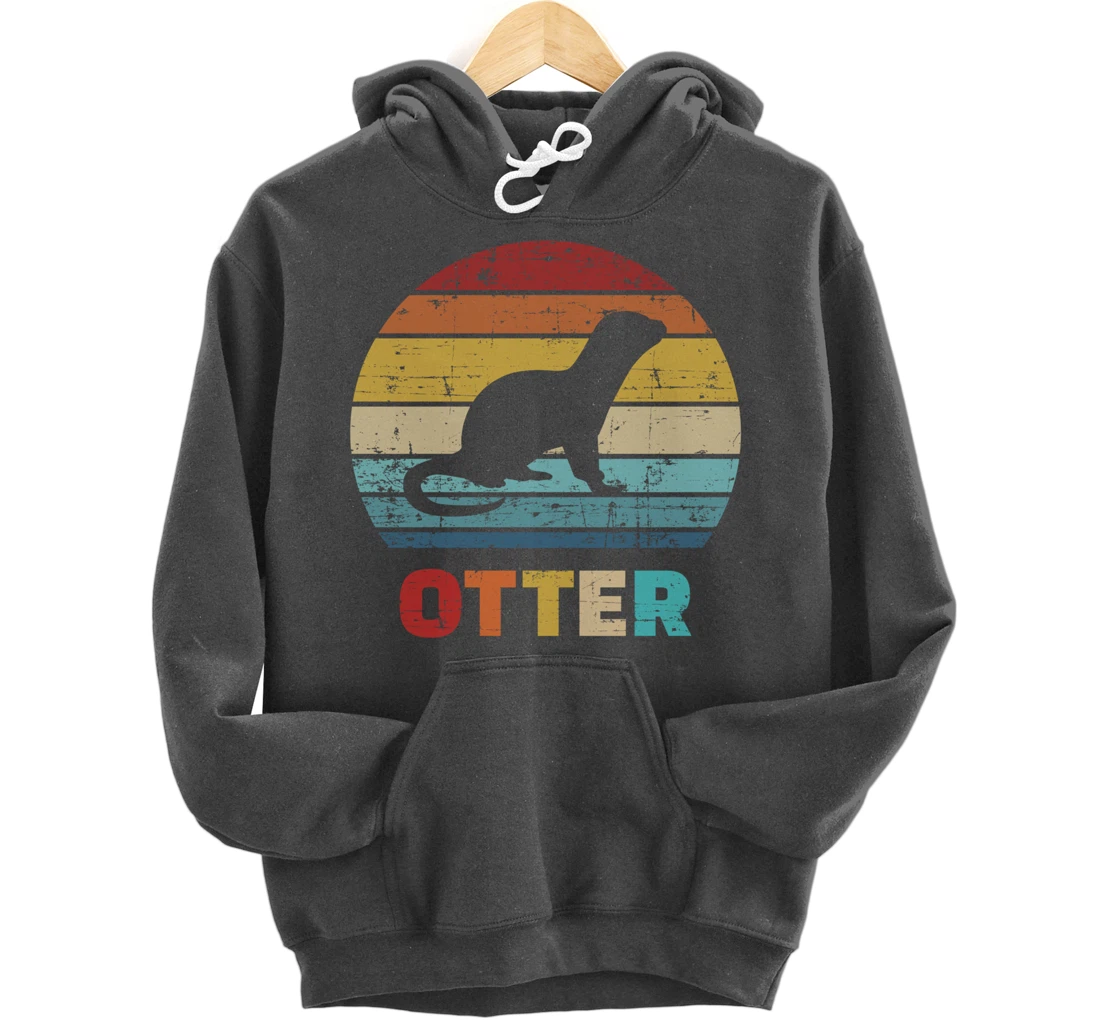 Otter vintage Pullover Hoodie