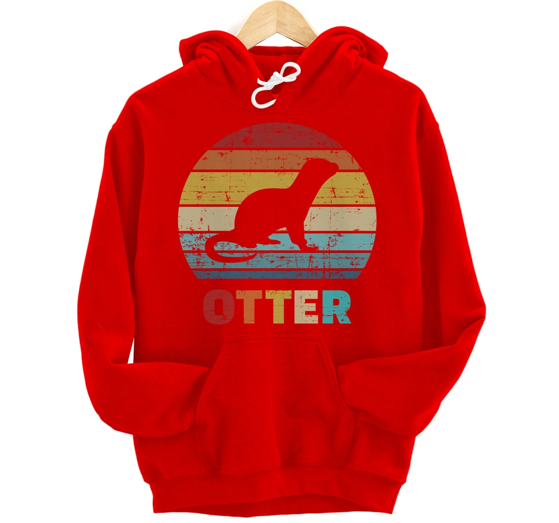 Otter vintage Pullover Hoodie