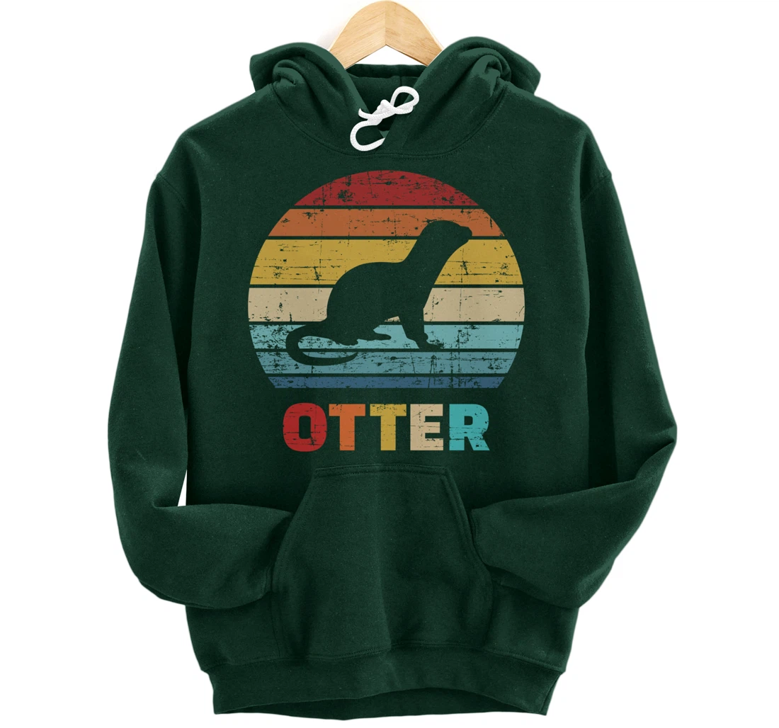 Otter vintage Pullover Hoodie