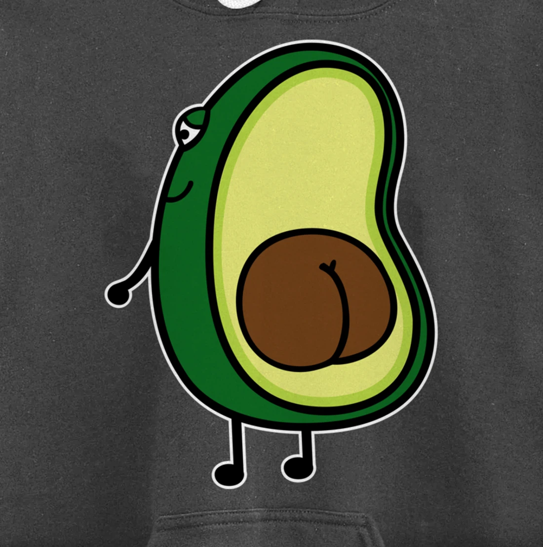 Avocado butt Pullover Hoodie