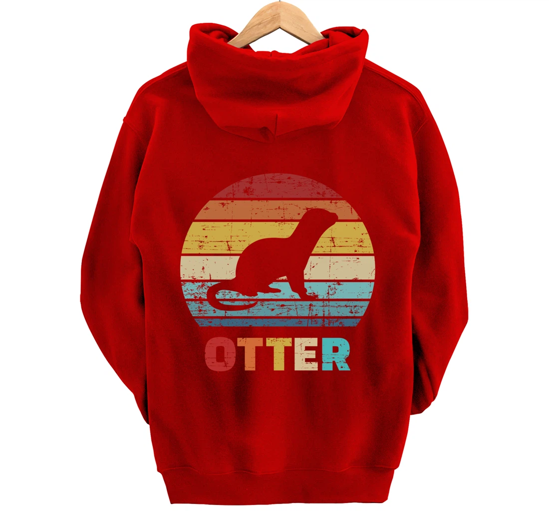 Otter vintage Pullover Hoodie