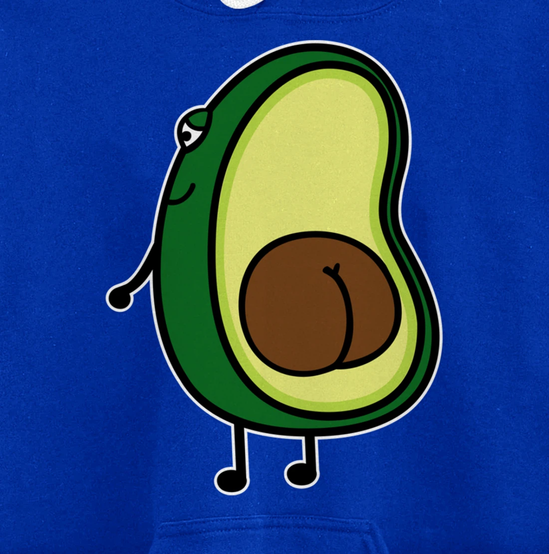Avocado butt Pullover Hoodie