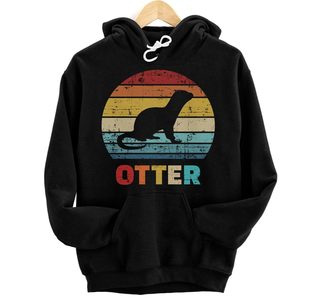 Otter vintage Pullover Hoodie