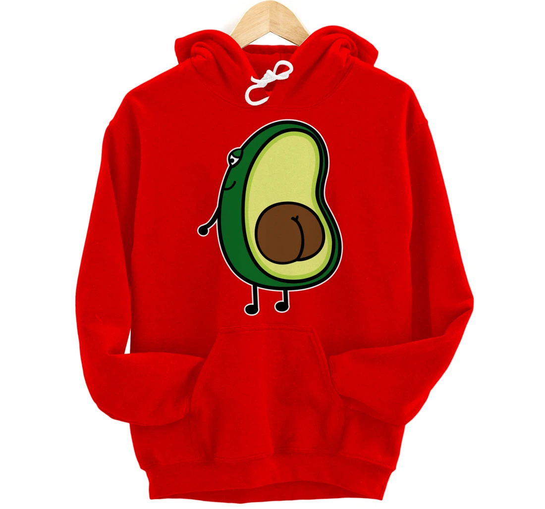 Avocado butt Pullover Hoodie