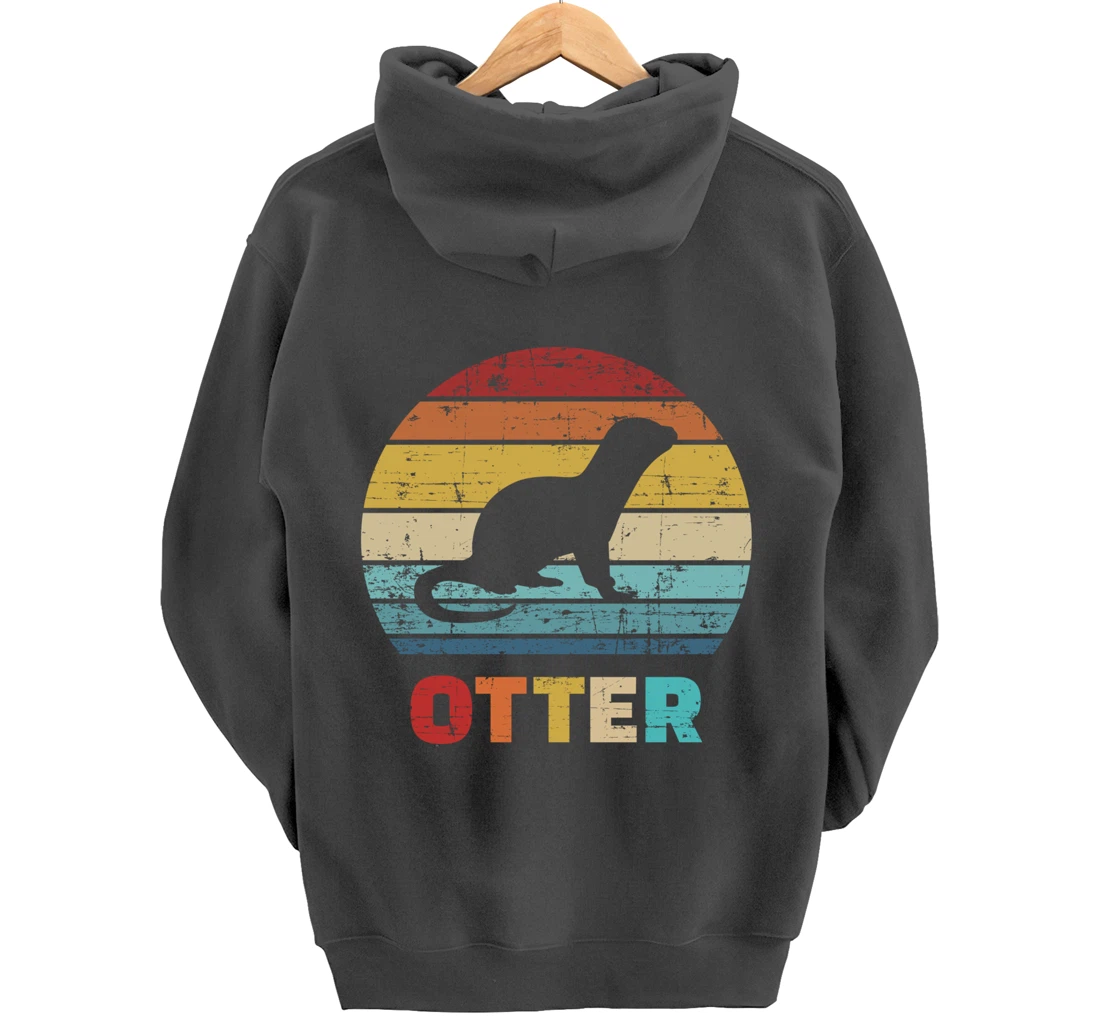 Otter vintage Pullover Hoodie