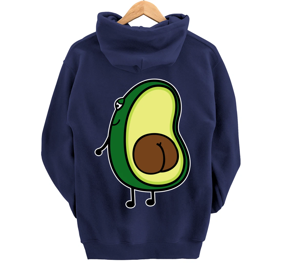 Avocado butt Pullover Hoodie