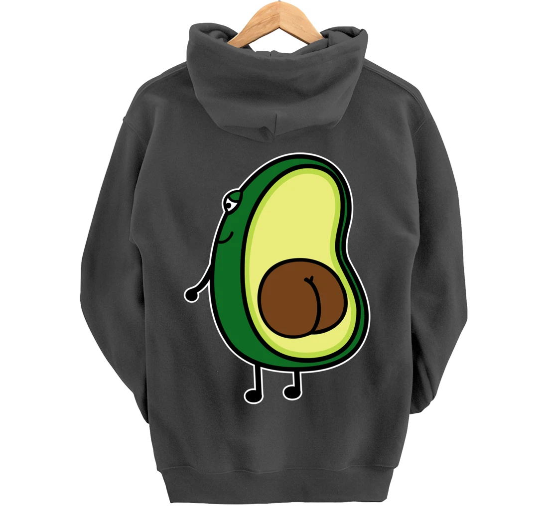 Avocado butt Pullover Hoodie