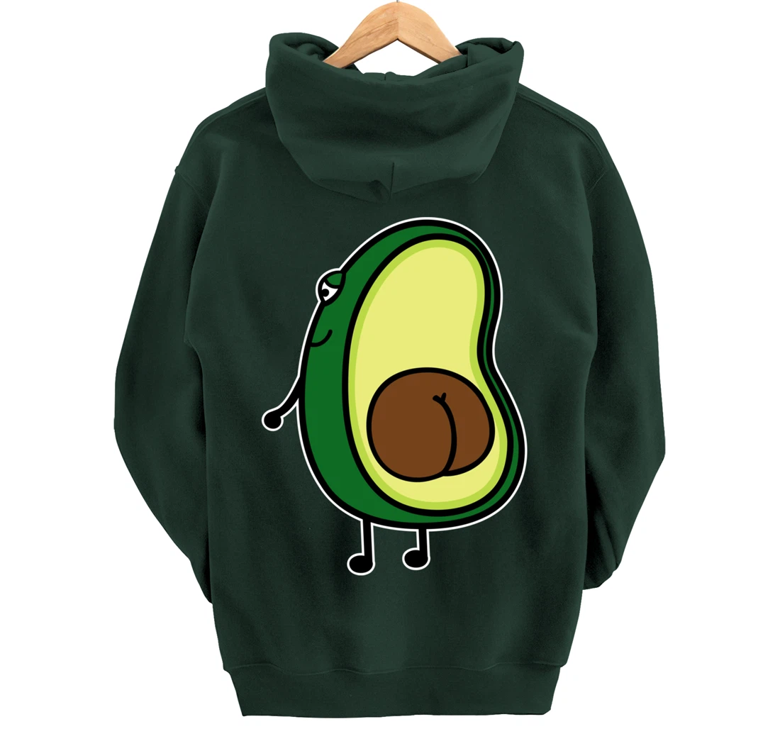 Avocado butt Pullover Hoodie