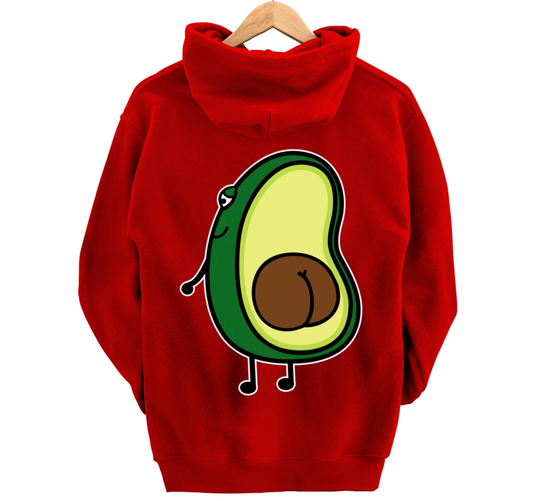 Avocado butt Pullover Hoodie