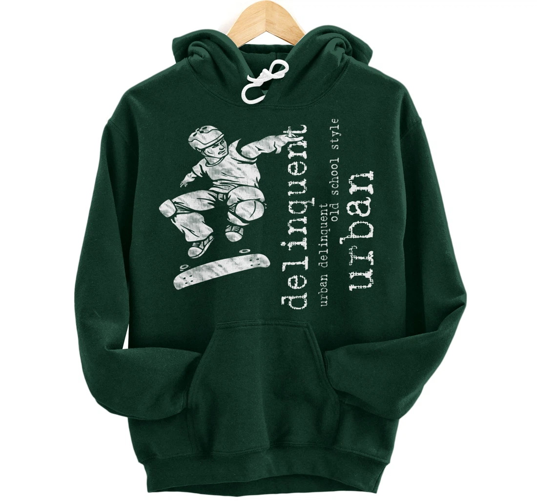 Urban Skateboarding Skate board Skateboard Skater Gifts Pullover Hoodie