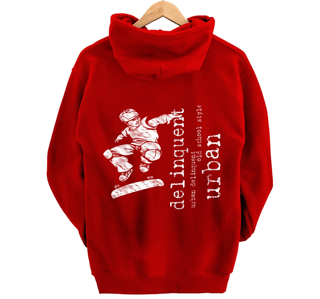 Urban Skateboarding Skate board Skateboard Skater Gifts Pullover Hoodie