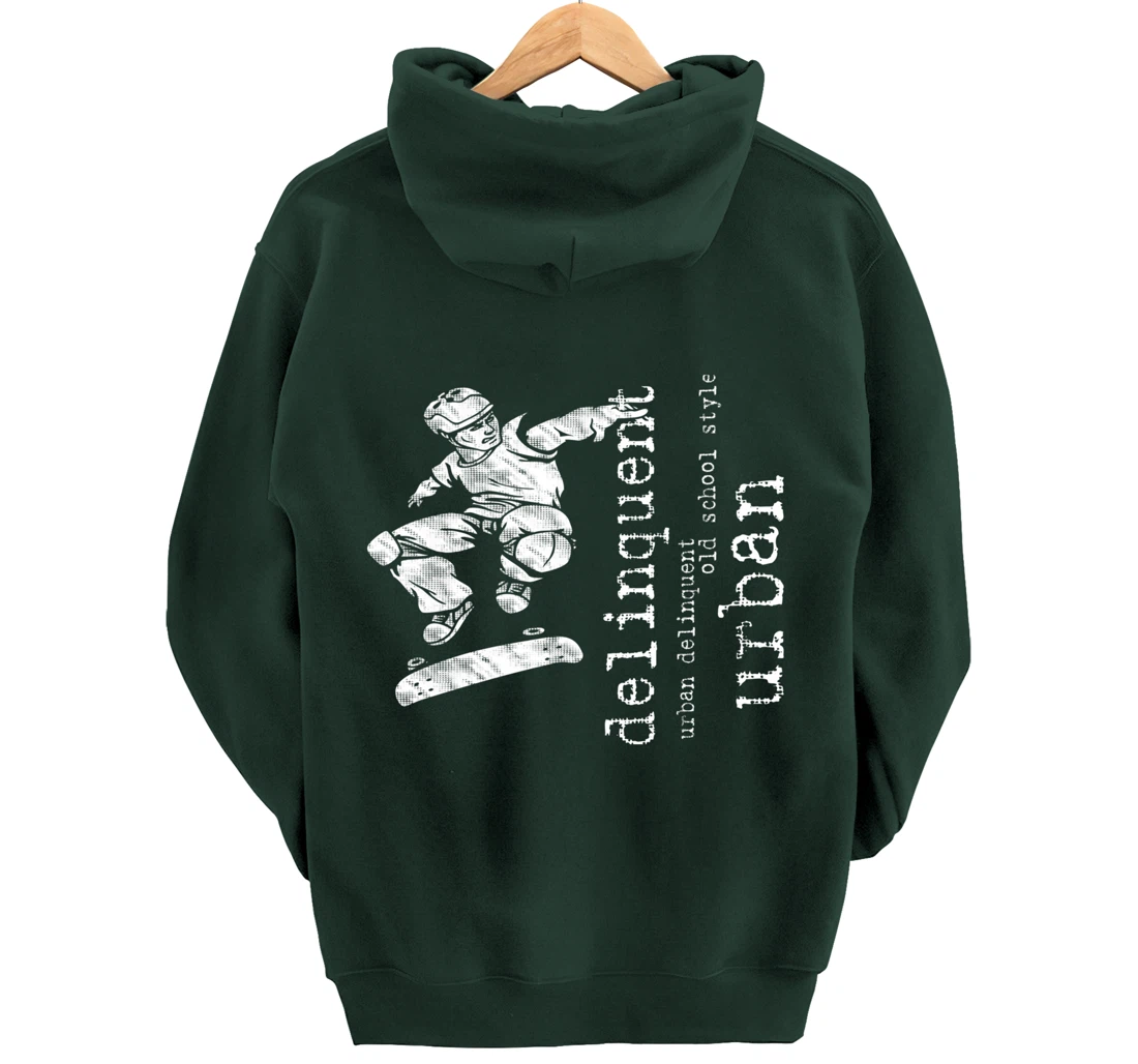 Urban Skateboarding Skate board Skateboard Skater Gifts Pullover Hoodie