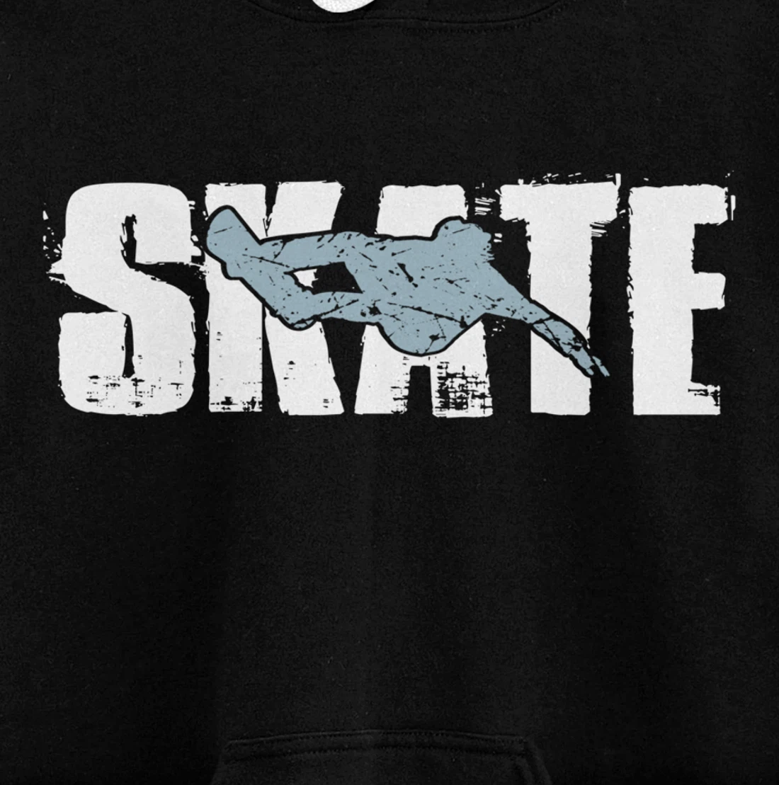 Distress Boys Skateboard Skater Gifts Skateboarding Pullover Hoodie